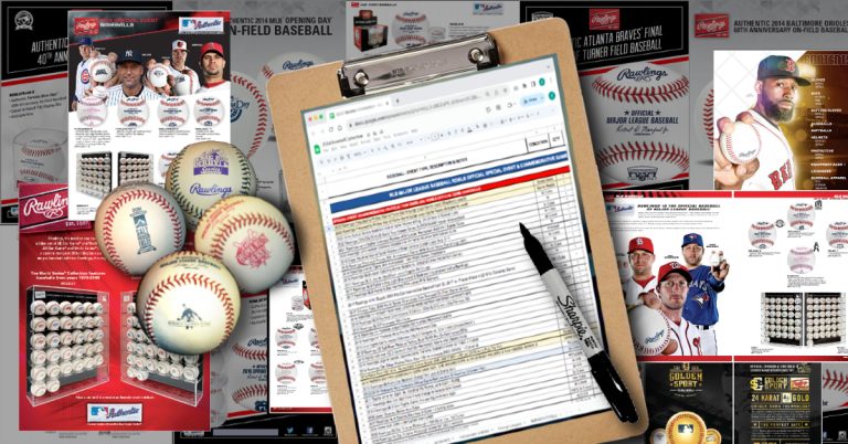 The Master List of MLB Special Event / Commemorative Logo Official Game Balls