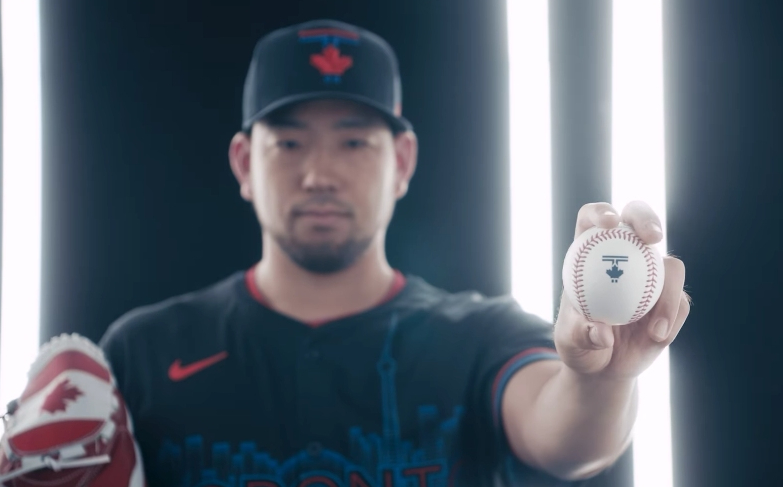 2024-Rawlings-MLB-Toronto-Blue-Jays-City-Connect-Official-Game-Ball