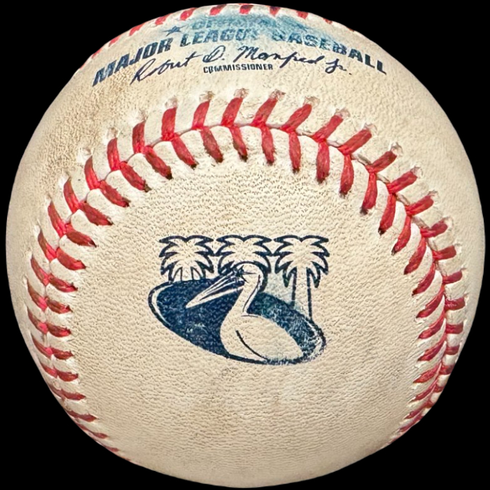 MLB Official Game Ball 2024 Rawlings Baseball Tampa Rays City Connect Ball. Major League Baseball Rawlings ROMLB Official Game Balls OfficialGameBalls.com MLB All-Star Game World Series commemorative logo ball special event baseballs logoballs on-field Rawlings Inaugural Final Anniversary Game National American League NL AL RO-N RO-A ONL OAL BigLeagueBaseballs.com Big League Baseballs. NLDS ALDS NLCS ALCS Wildcard Division Championship Series Playoff Games OMLB.