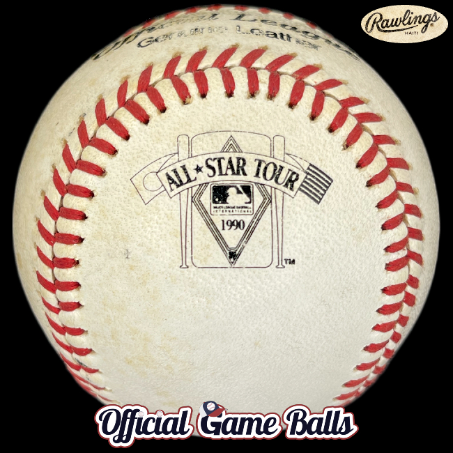 MLB Official Baseballs 1990 Rawlings Japan All-Star Tour Baseball Major League Nippon Professional NPB All-Stars Game Ball OGB.