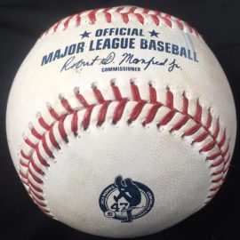 2018 Detroit Tigers 2018 Jack Morris #47 Retirement On-Field Game Ball 2018 Rawlings Jack Morris Number 47 Retirement official game-used baseball. Used by the Detroit Tigers at Comerica Park.
