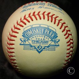 1991 AL Chicago White Sox Comiskey Park Inaugural Year Ball