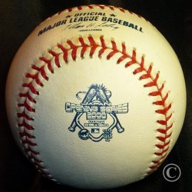 2000 Rawlings MLB Japan Opening Series Chicago Cubs New York Mets Game Ball Rawlings MLB Japan 2000 Opening Series baseball made for the Chicago Cubs vs. New York Mets games in Tokyo.