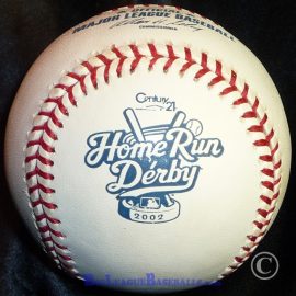 MLB 2002 Rawlings Home Run Derby Milwaukee Logo Baseball MLB 2002 Rawlings Home Run Derby Milwaukee Logo Baseball