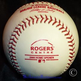 MLB 2005 Rawlings Toronto Blue Jays Rogers Centre Inaugural Game Home Opener Official Game Baseball Ball
