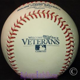 2008 Rawlings MLB Welcome Back Veterans Game Ball (Canceled/Undelivered!) MLB 2008 Rawlings Welcome Back Veterans MLB Charities Baseball