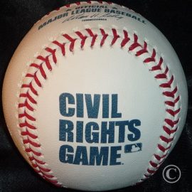 2010–2013 Rawlings MLB Civil Rights Game Ball 2010–2013 Rawlings MLB Civil Rights Game Official Ball.