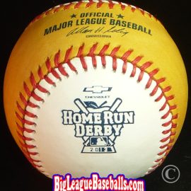MLB 2013 Rawlings Home Run Derby Gold Ball New York Mets Baseball MLB 2013 Rawlings Home Run Derby Gold Ball New York Mets Baseball