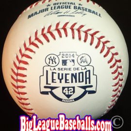 2014 La Serie De La Leyenda Panama Mariano Rivera Legend Series Ball MLB 2014 Rawlings La Serie De La Leyenda Panama Mariano Rivera Legend Series Baseball