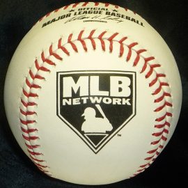 Rawlings Official Major League Game Ball MLB Network Promo 2011 Promotion Special Logo Baseball.
