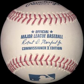 2015 Rawlings Robert Manfred Jr Inaugural Baseball Commissioner X Edition Exclusive Ball