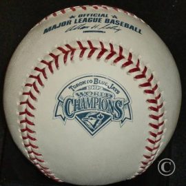 2000s Rawlings Toronto Blue Jays 1992 World Series Champions Anniversary Commemorative Logo Ball