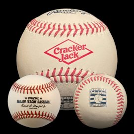 MLB Commemorative Promo Ball 2024 Rawlings Cracker Jack MLB National Baseball Hall of Fame Official Baseball.