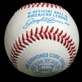 2001 Fotoball-K2 (Rawlings) HBO 61* Movie Prop Replica Reach American League Cronin Baseball