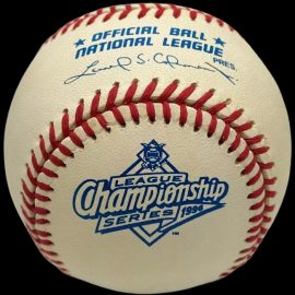 MLB Official Game Ball 1996 Rawlings National League Champsionship Series NLCS Baseball Version 1