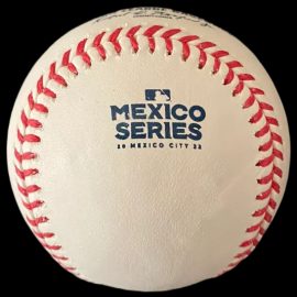 MLB Official Game Balls 2022 Rawlings Mexico City Series Canceled MLB Official Game Balls 2022 Rawlings Mexico City Series Canceled