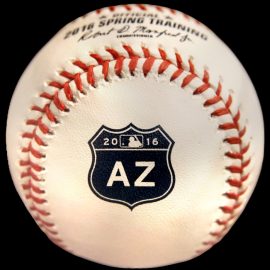2016 MLB Spring Training Cactus League Arizona Baseball MLB Official Game Ball 2016 Rawlings MLB Spring Training Baseball Arizona Cactus League Ball. Major League Baseball