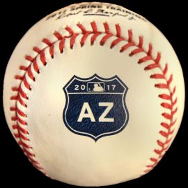 2016 MLB Spring Training Cactus League Arizona Baseball MLB Official Game Ball 2017 Rawlings MLB Spring Training Baseball Arizona Cactus League Ball. Major League Baseball.