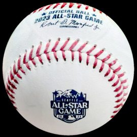 2023 Rawlings Baseball MLB All-Star Game Practice Edition Ball Red-Laced Seattle Mariners 2023 Rawlings MLB All-Star Game Seattle Practice Edition Red-Laced Baseball