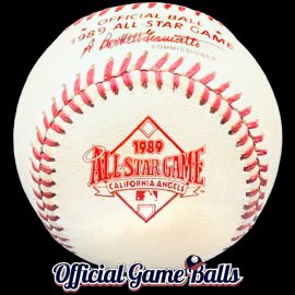 1989 Rawlings MLB All-Star Game Baseball California Angels Ball ROMLB-ASG MLB Official Game Ball 1989 Rawlings MLB All-Star Game Baseball California Anaheim Angels of Los Angeles Ball.