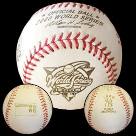 2000 Rawlings MLB Baseball World Series Subway Series Champions Commemorative New York Yankees vs Mets