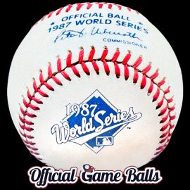 1987 Rawlings MLB World Series Baseball Official Major League Ball Original Haiti-Stamped 1987 Rawlings MLB World Series Baseball Official Major League Ball Original Haiti-Stamped.