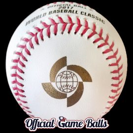 International Tournaments Official Balls 2017 Rawlings World Baseball Classic WBC Official Game Ball. Miscellaneous International Tournaments Foreign Leagues Official Game Ball Baseballs Major League Rawlings ROMLB commemorative logo ball special event baseballs officialgameballs.com logoballs.