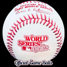 1982 Rawlings Reprint MLB World Series Baseball 2000s-Era Ball 1982 Rawlings Reprint MLB World Series Baseball 2000s-Era Ball.