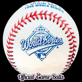 1995 Rawlings MLB World Series Baseball ROMLB-WS Ball MLB Official Game Balls 1995 Rawlings MLB World Series Baseball.