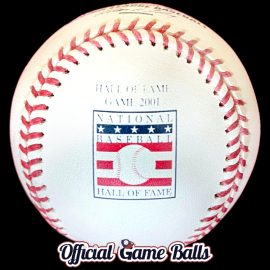 2001 Rawlings MLB Hall of Fame Game Ball, Cooperstown NY 2001 Rawlings MLB National Baseball Hall of Fame Game HOF Ball