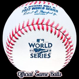 MLB Official Game Balls 2022 Rawlings MLB World Series Baseball ROMLB-WS Ball 2022 Rawlings MLB World Series Baseball ROMLB-WS Ball