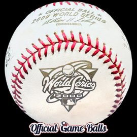 2000 Rawlings MLB World Series Subway Series Baseball Yankees Champions Ball