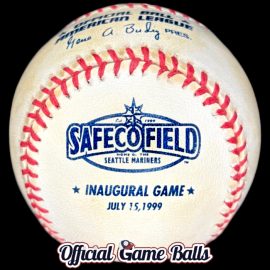 MLB 1999 Rawlings American League Safeco Field Inaugural Game Baseball AL official baseball