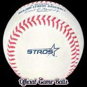 2025 Rawlings Houston Astros City Connect Baseball with commemorative loge stamp.