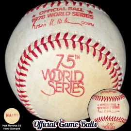1978 Rawlings MLB World Series 1st Print Ball 1978 Rawlings MLB World Series Baseball. Old leather first run vintage baseball.
