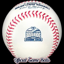 MLB Official Game Balls 2020 Rawlings Texas Rangers Globe Life Park Baseball Inaugural Season Ball