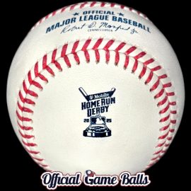 2025 Rawlings MLB All-Star Home Run Derby Baseball White HR Ball MLB Official Game Balls 2025 Rawlings MLB All-Star Home Run Derby Baseball White HR Ball Atlanta