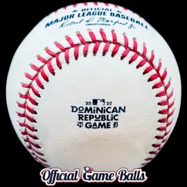 2020 Rawlings MLB Dominican Republic Game Baseball Minnesota Detroit Ball 2020 Rawlings MLB Dominican Republic Game Baseball Minnesota Detroit Ball