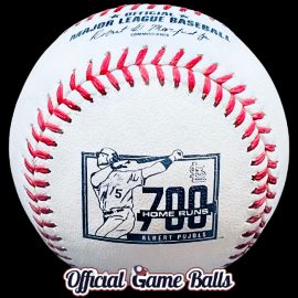 2022 Rawlings LA Anaheim Angels Baseball Albert Pujols 700th Home Run Commemorative Ball