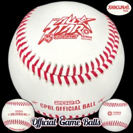 2024 Sakurai CPBL All-Star Game Baseball – Taipei Dome, Taiwan CPBL Official Game Balls 2024 Sakurai CPBL All-Star Game Baseball Taiwan League Ball. CPBL Chinese Taipei Taiwan Pro League Sakurai Professional Baseball Official Game Ball Commemorative Logo Ball special event baseballs officialgameballs.com logoballs. 華職業棒球大聯盟.