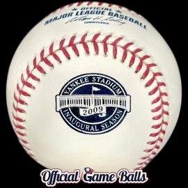MLB Official Game Balls 2009 Rawlings New York Yankees Baseball Inaugural Season Yankee Stadium Ball