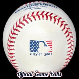 2002 Rawlings MLB July 4th Independence Day Games Baseball 2001 Rawlings MLB July 4th Baseball Major League American Flag Ball.