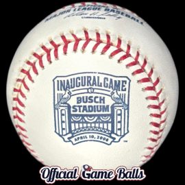 MLB Official Game Balls 2006 Rawlings STL Busch Stadium Inaugural Game Baseball St. Louis Cardinals Ball.