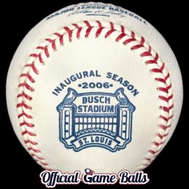 MLB Official Game Balls 2006 Rawlings St. Louis Cardinals Baseball Busch Stadium Inaugural Season Ball.
