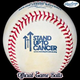 2008 est. Rawlings MLB Stand Up to Cancer Baseball (Non-Game?) Official Promo Game Balls 2008 Rawlings MLB Stand Up to Cancer Major League Baseball SU2C Ball ROMLB.