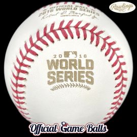 2016 Rawlings MLB World Series Baseball ROMLB WS Major League Ball Chicago MLB Official Game Balls 2016 Rawlings MLB World Series Baseball ROMLB WS Major League Ball Chicago. MLB Baseballs Major League Baseball Balls ROMLB Official Game Ball OfficialGameBalls commemorative special event logo.