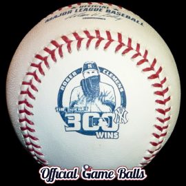 2003 Rawlings New York Yankees Roger Clemens The Rocket 300th Win Commemorative Ball