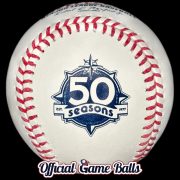 2026 Seattle Mariners 50 Seasons Retail Version 2026 Rawlings Seattle Mariners 50 Seasons Baseball Retail Version Large 50th Logo Ball.