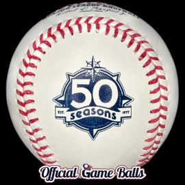 2026 Rawlings Seattle Mariners 50 Seasons Baseball Retail Version Large 50th Logo Ball.