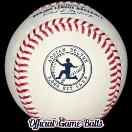 2017 Texas Rangers Adrian Beltre 3000th Hit Celebration Game Ball MLB Official Baseballs Balls 2017 Rawlings Texas Rangers Adrian Beltre Baseball 3000th Hit Celebration Game Ball.